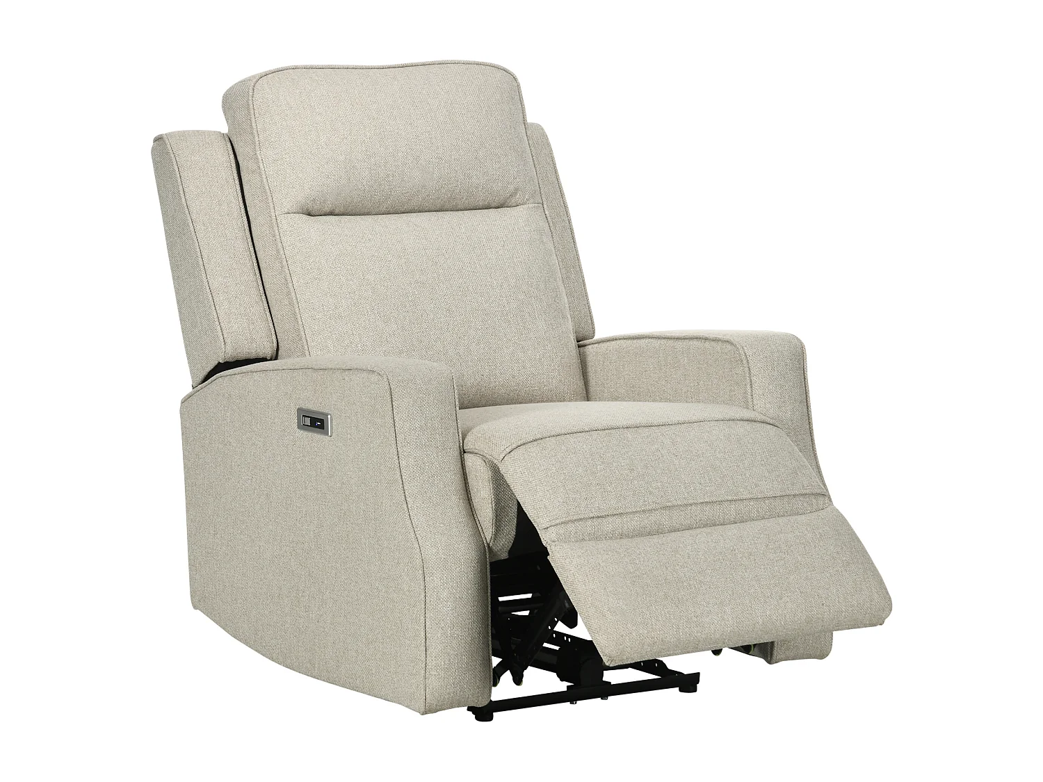 Poltrona relax elettrica e reclinabile 150° per soggiorno beige