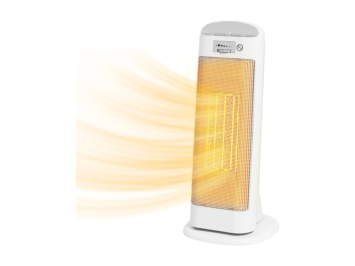 Stufa ceramica 4 modalità e temperatura regolabile oscillante 55°