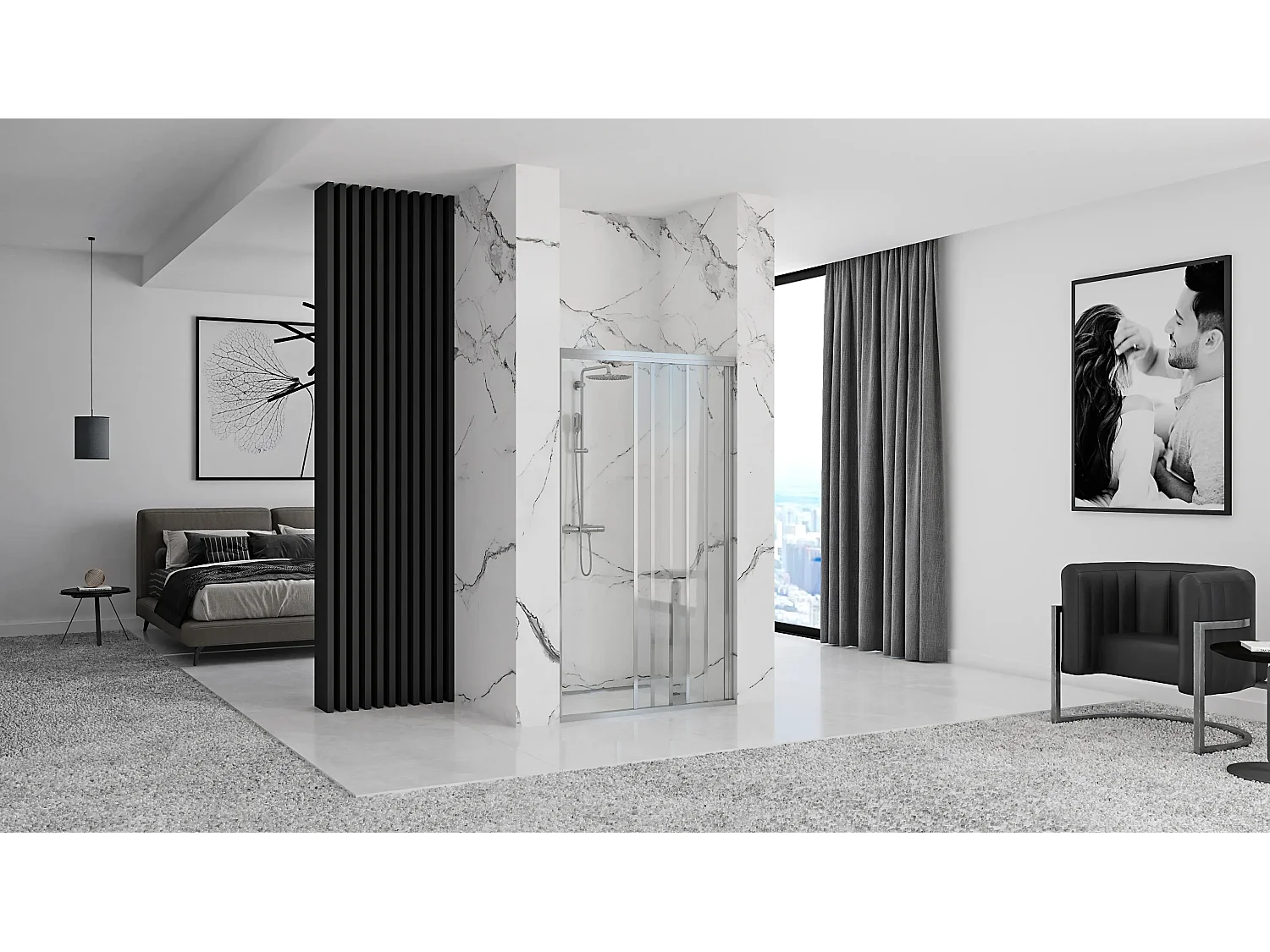 Douchedeur Rea Alex 120 Chrome