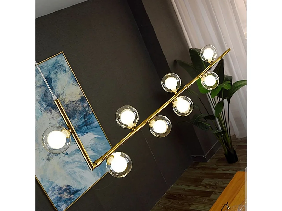 Lampe Suspendue Toolight App615-8Cp Gold