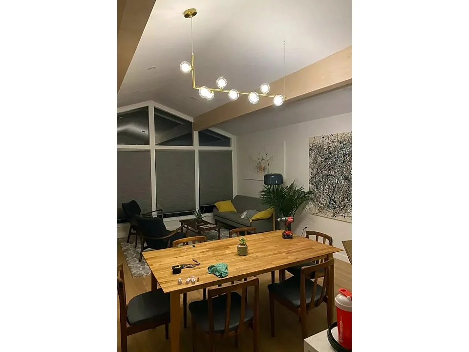 Toolight pendant ceiling lamp APP615-8CP Gold