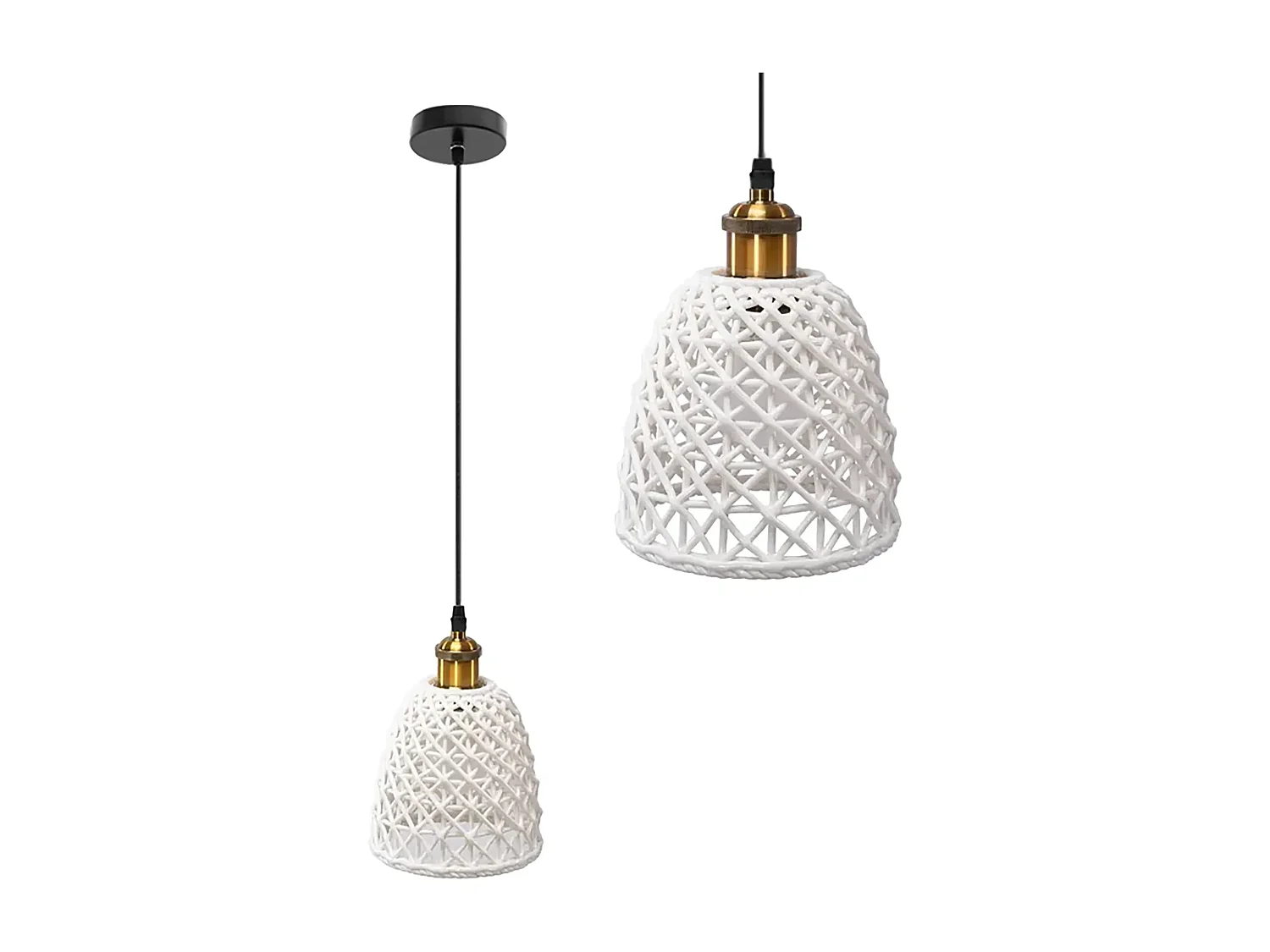 Hängelampe Toolight App1006-1Cp White