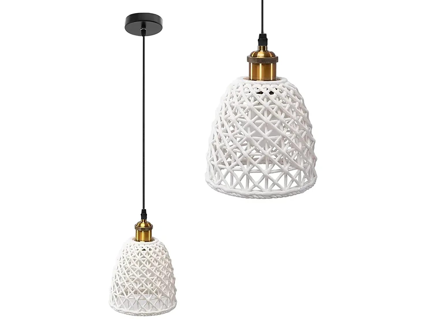 Lampe Suspendue Toolight App1006-1Cp White
