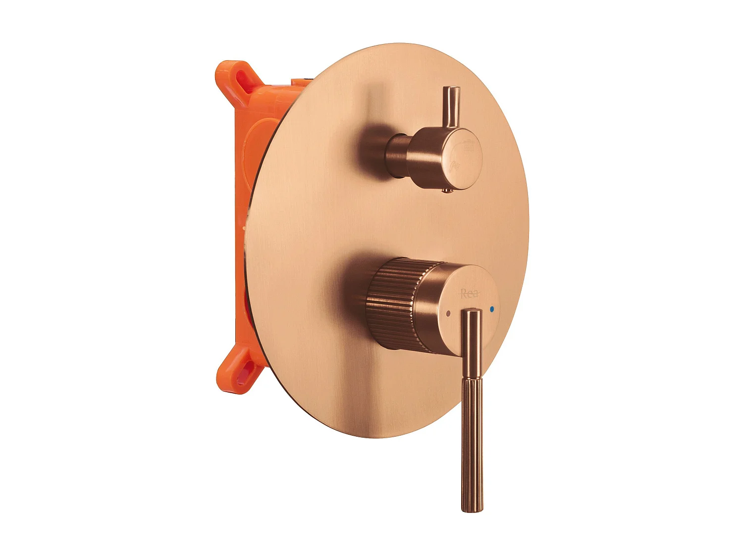 Kit De Douche Encastré Rea Argon Brush Copper