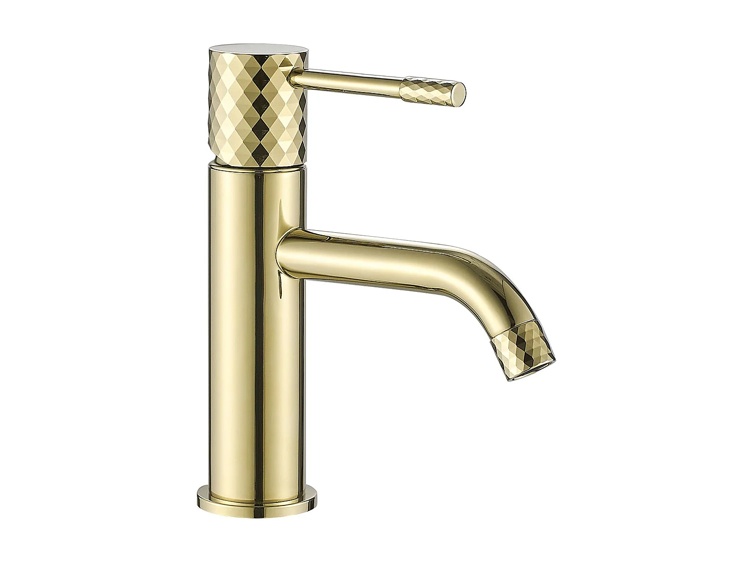 Robinet De Lavabo Rea Lungo Diamond Low Gold