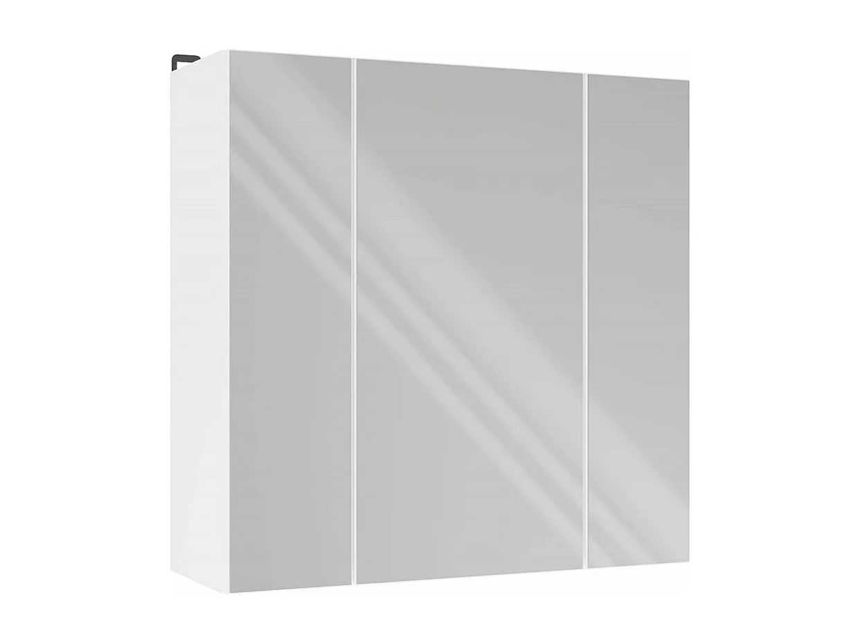 Szafka Łazienkowa POLA 3L| Biała| 60x60x22 cm | 3 Lustra
