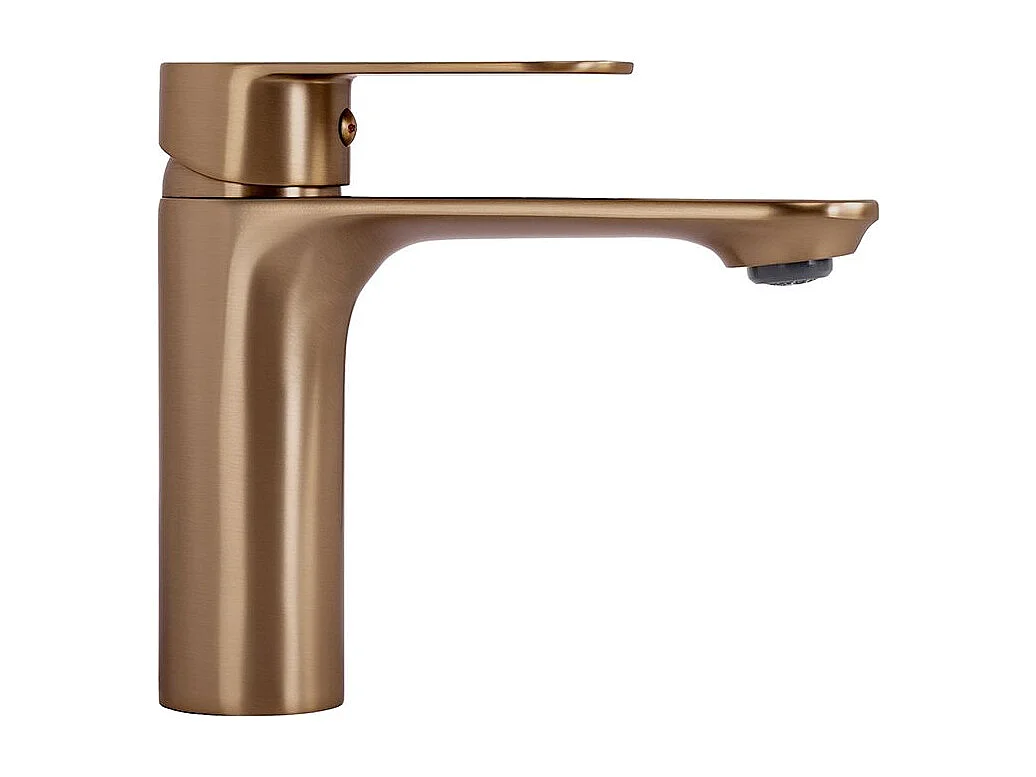 Torneira Para Lavatório Rea Drop Low Brush Copper