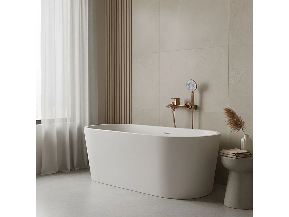 Robinet De Baignoire Rea Drop Brush Copper