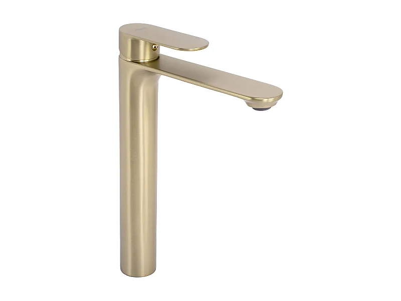 Robinet De Lavabo Rea Drop High Brush Gold