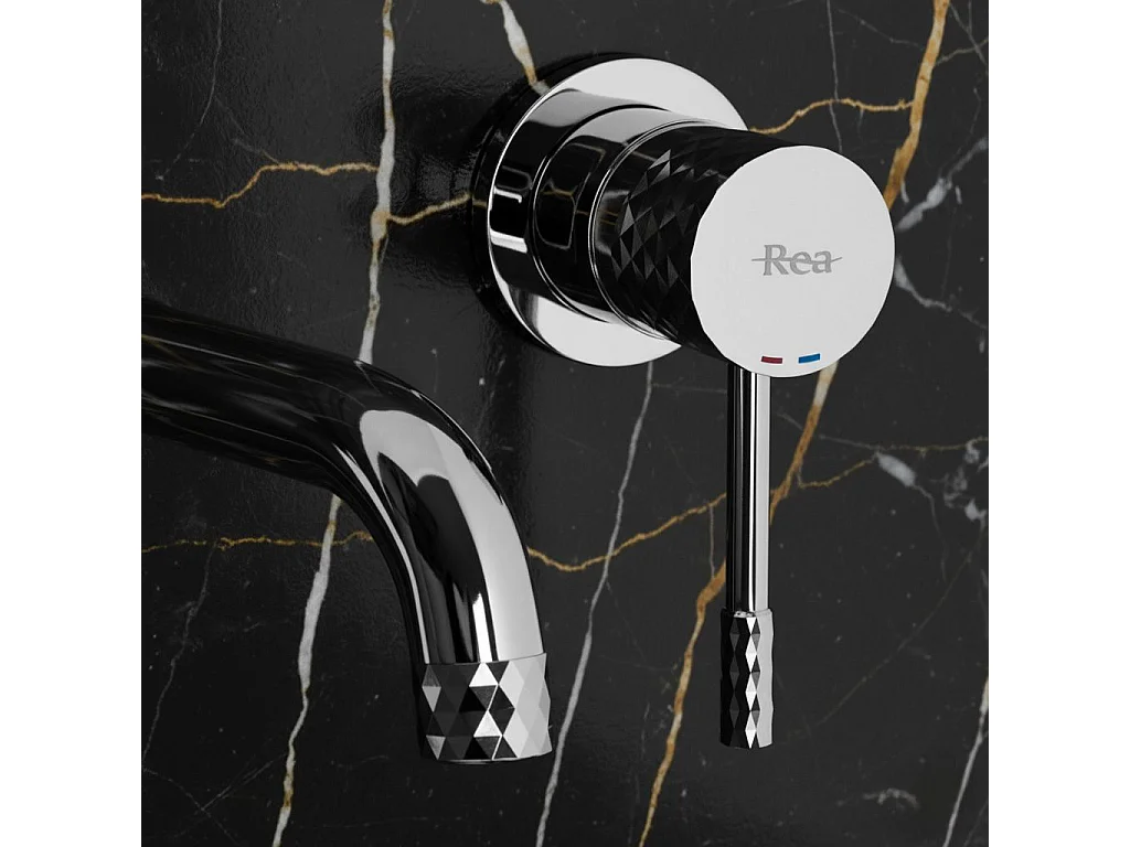 Torneira Para Lavatório Rea Lungo Diamond Chrome