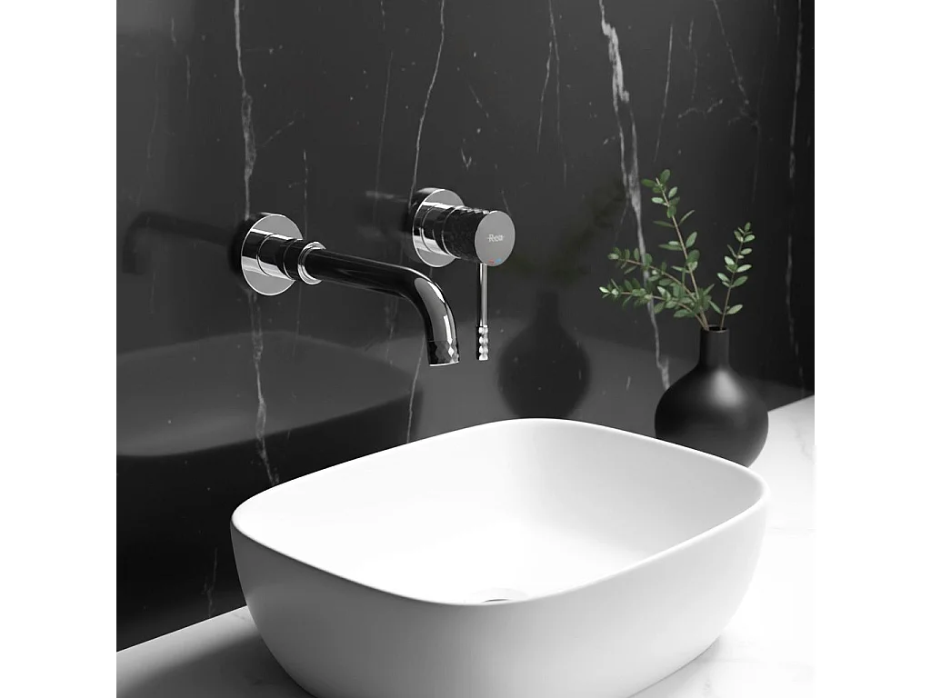 Torneira Para Lavatório Rea Lungo Diamond Chrome