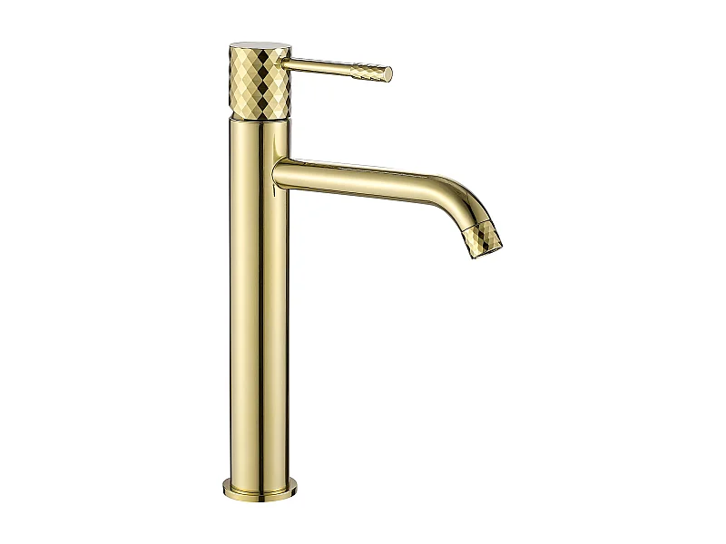 Robinet De Lavabo Rea Lungo Diamond High Gold