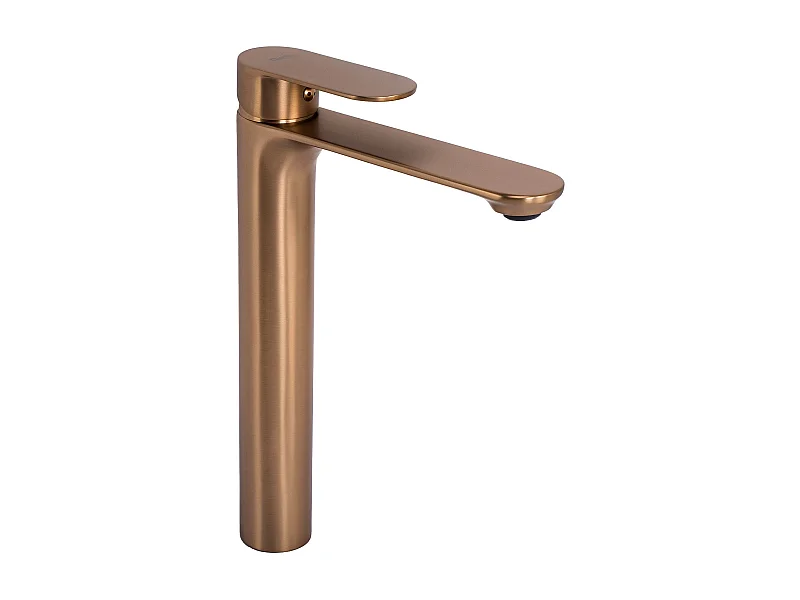 Torneira Para Lavatório Rea Drop High Brush Copper