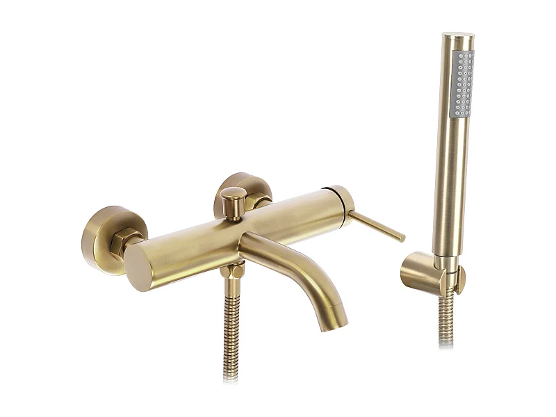 Torneira Para Banheira Rea Spot Brush Gold