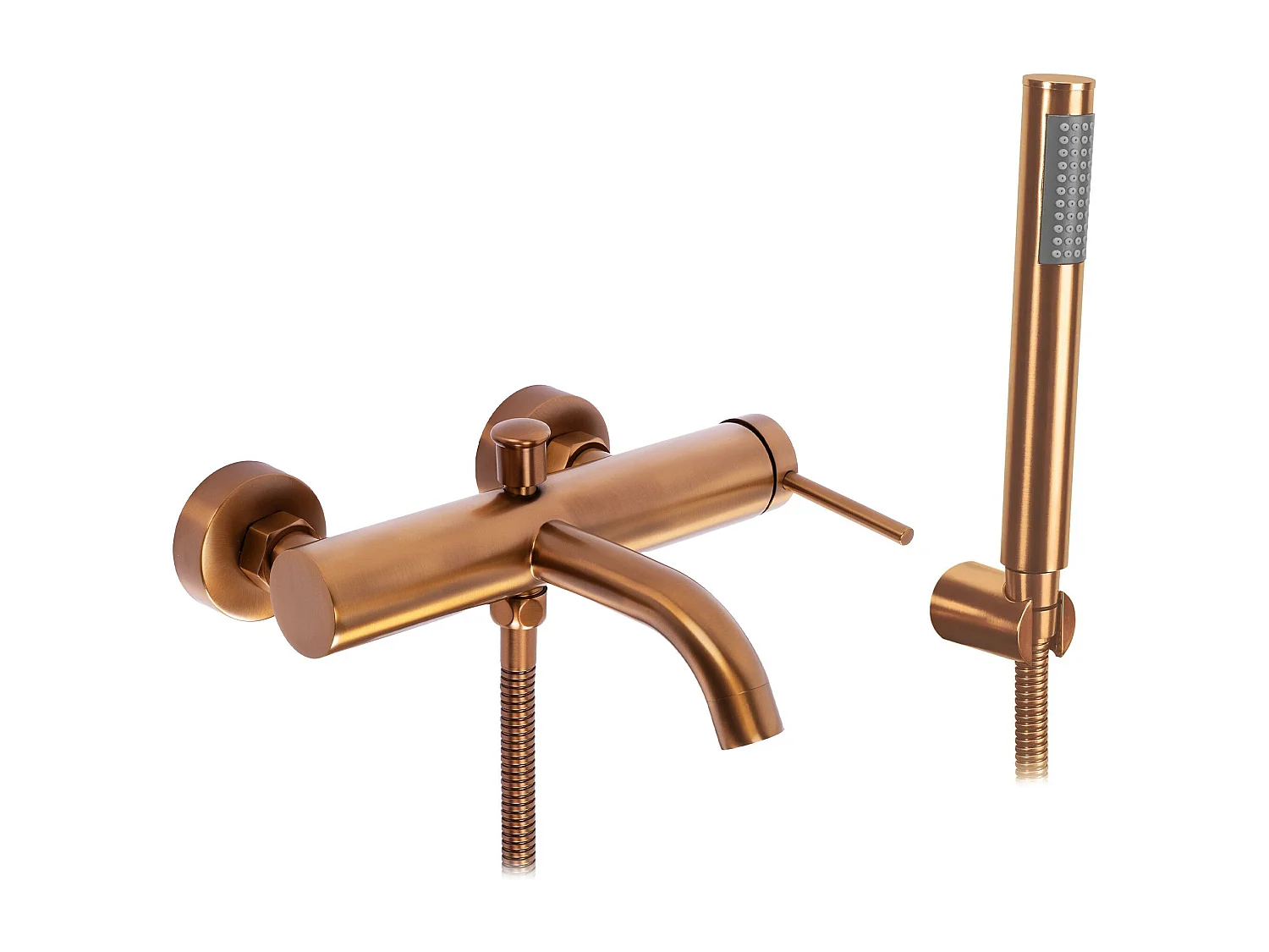 Robinet De Baignoire Rea Spot Brush Copper