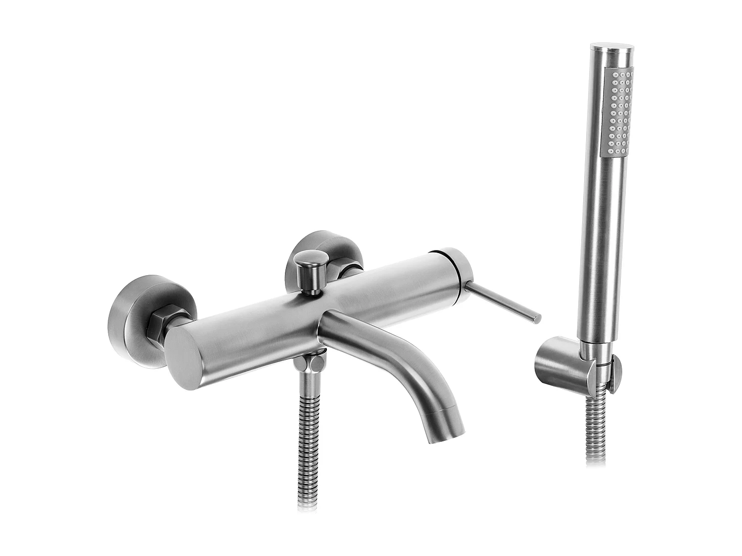 Torneira Para Banheira Rea Spot Brush Nickel