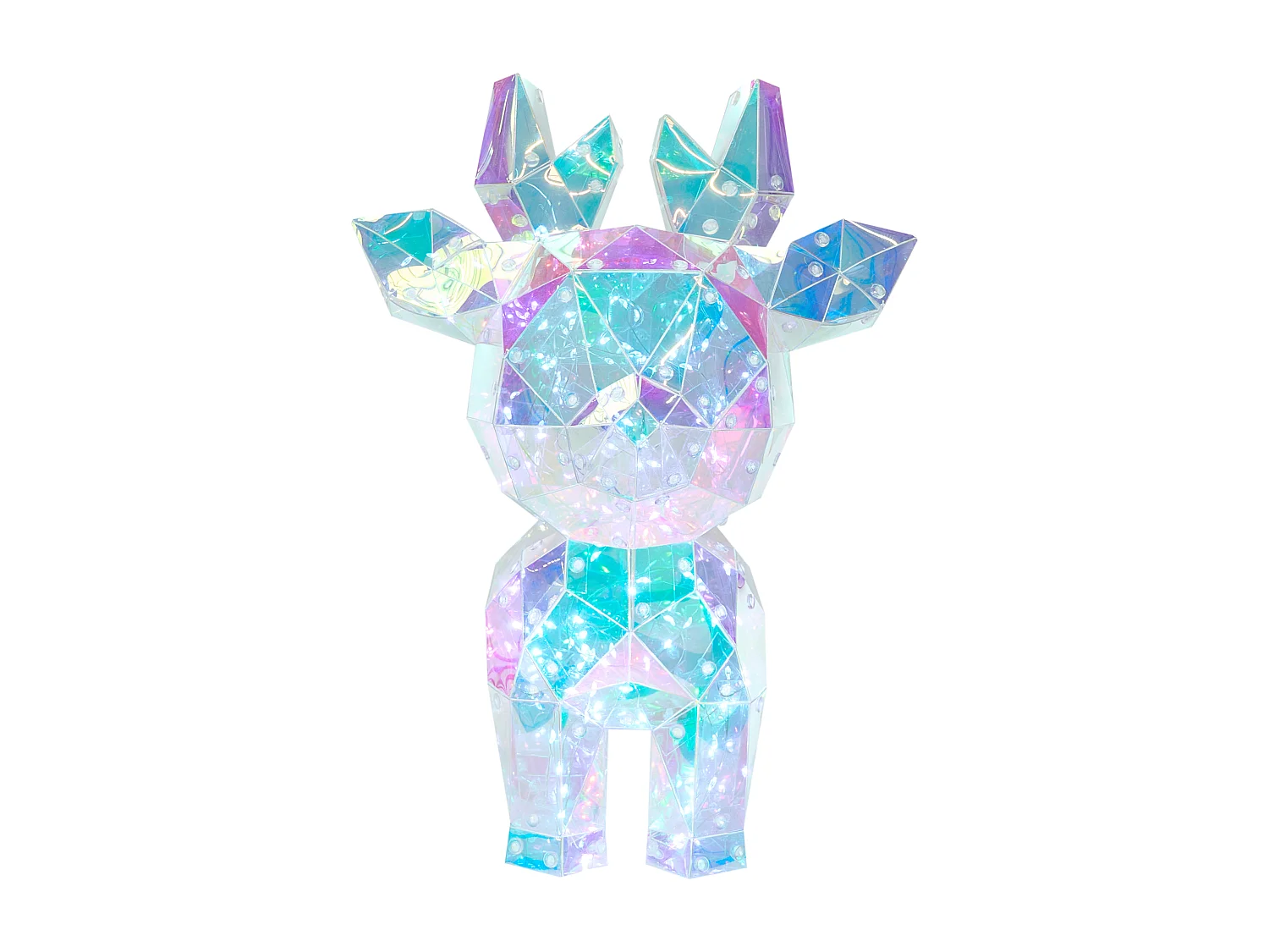 Décoration LED PIENI Renne 35 cm Multicolore