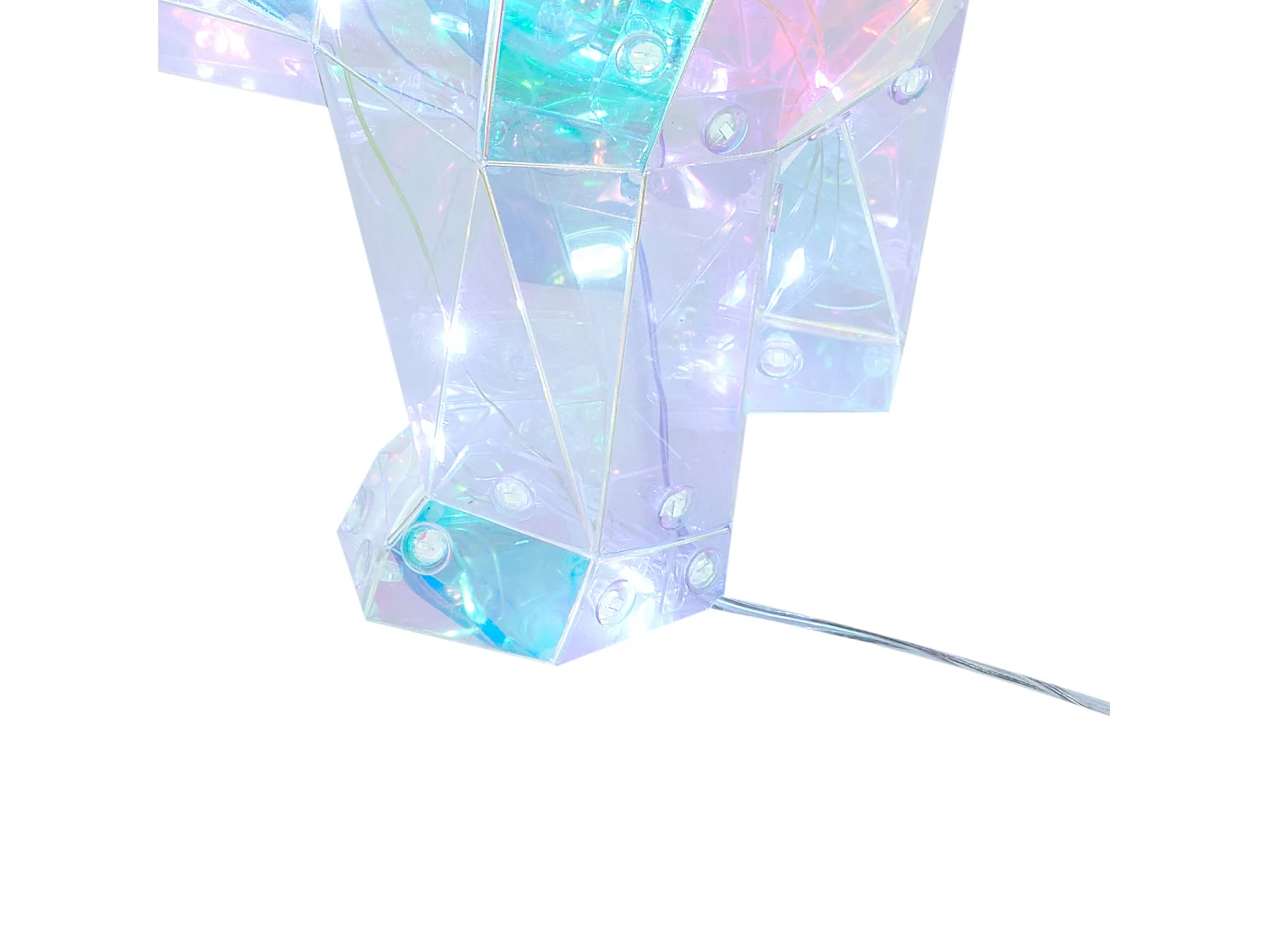 Décoration LED PIENI 35 cm Renne Multicolore