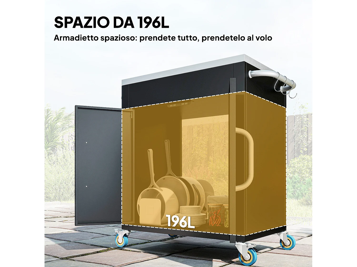 Cerchi da giardino per serra archi per serra tunnel orto con copertura a rete