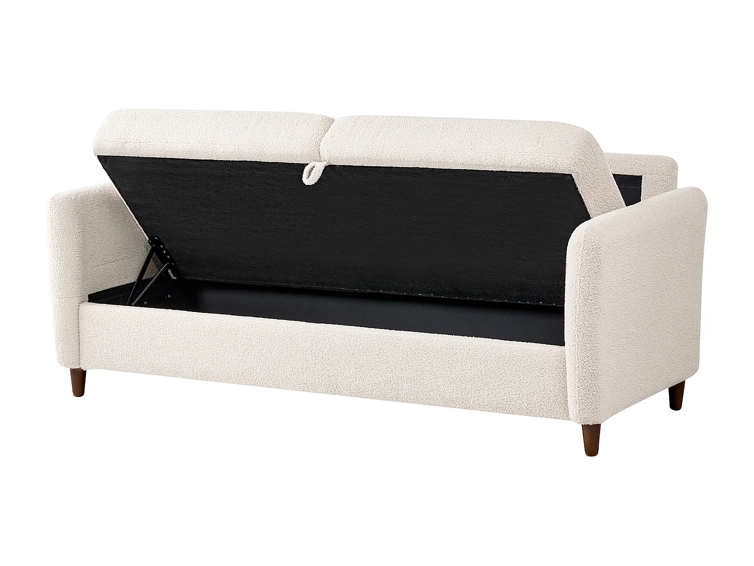 Canapé 3 places MARE Bouclé Beige