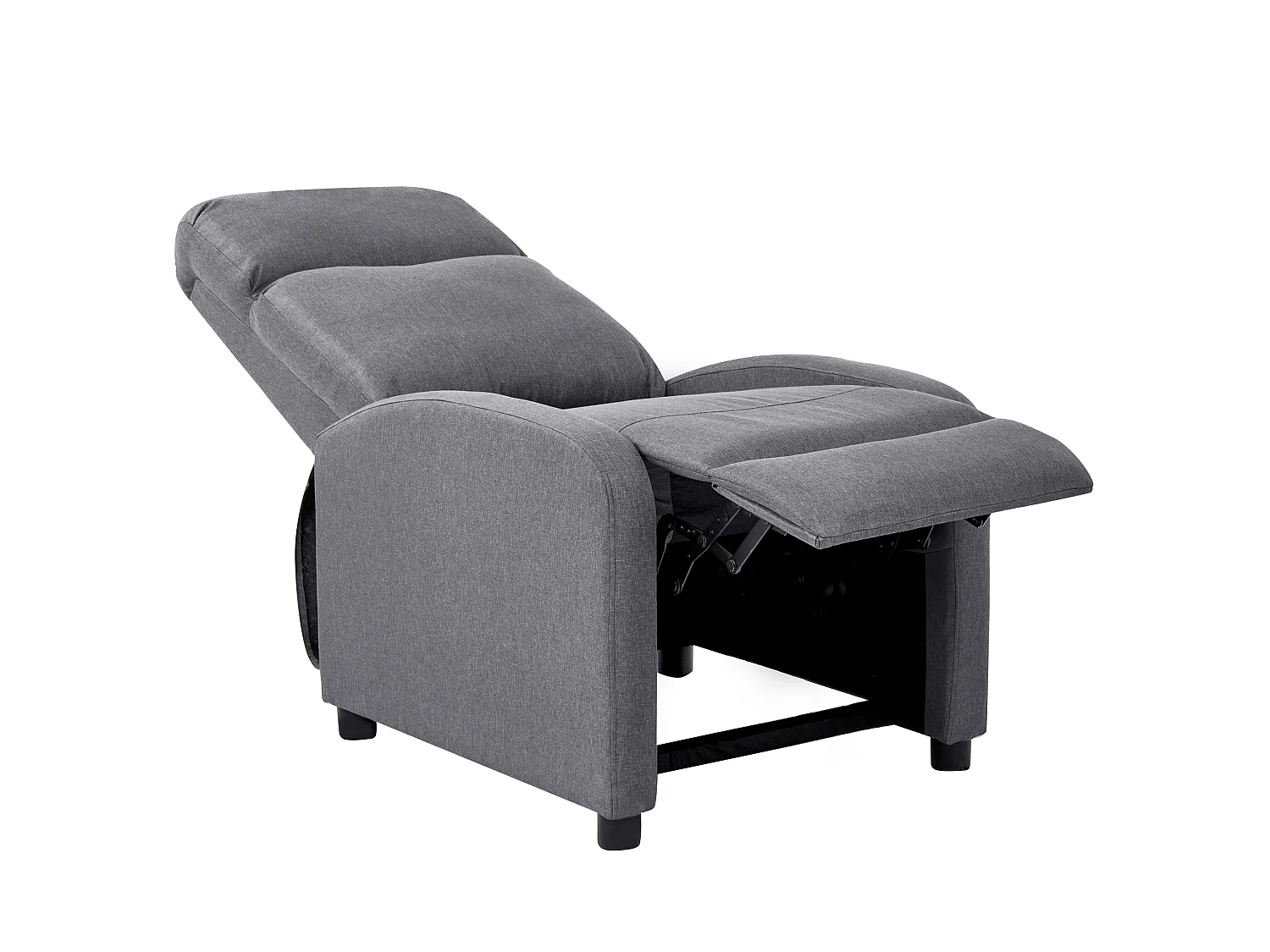 Fauteuil inclinable EMINENCE Lin synthétique Gris