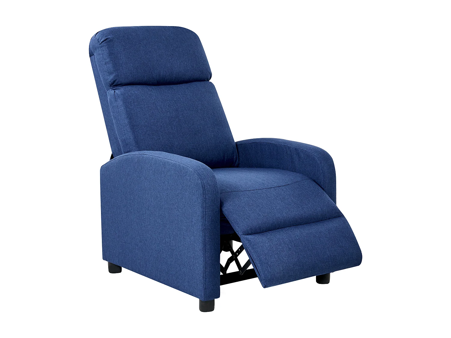 Fauteuil inclinable EMINENCE Lin synthétique Bleu marine