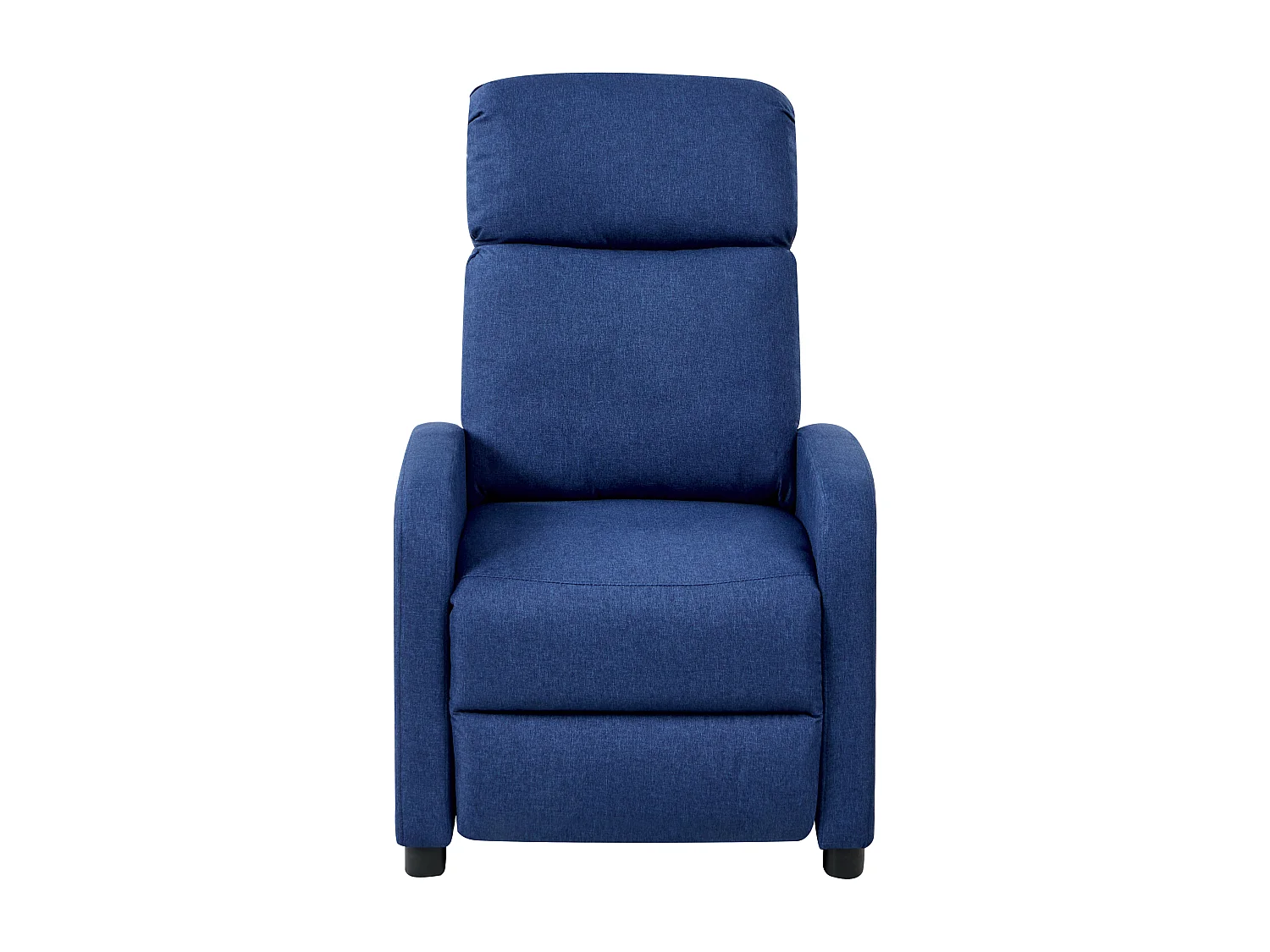 Fauteuil inclinable EMINENCE Lin synthétique Bleu marine
