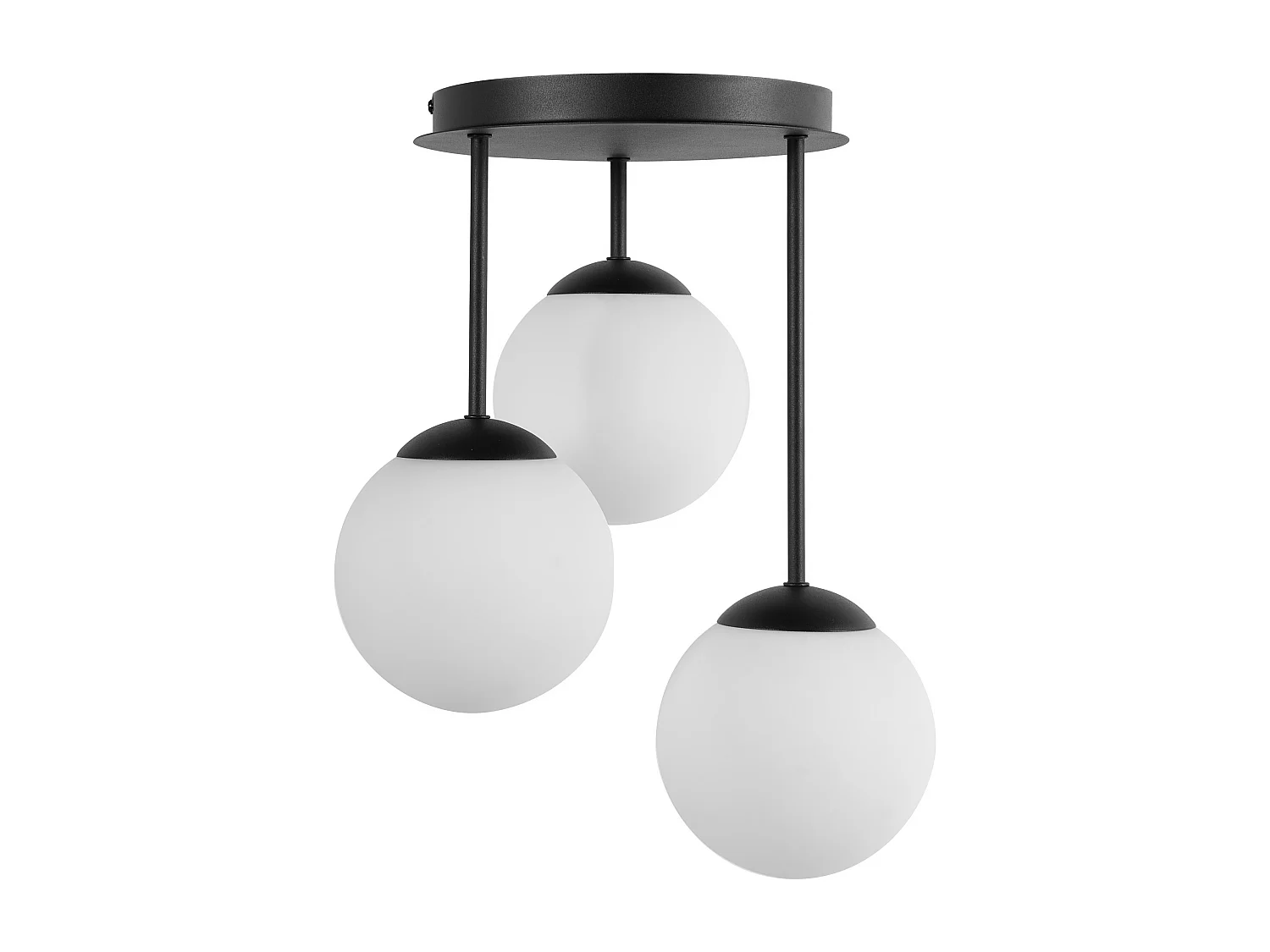Lampe suspension RIANA Métal Noir
