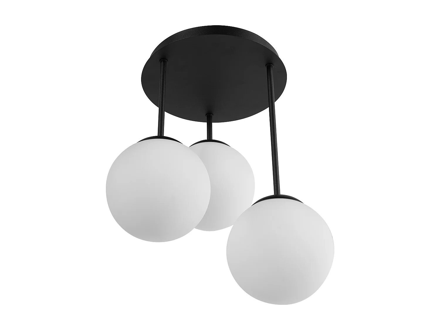 Lampe suspension RIANA Métal Noir
