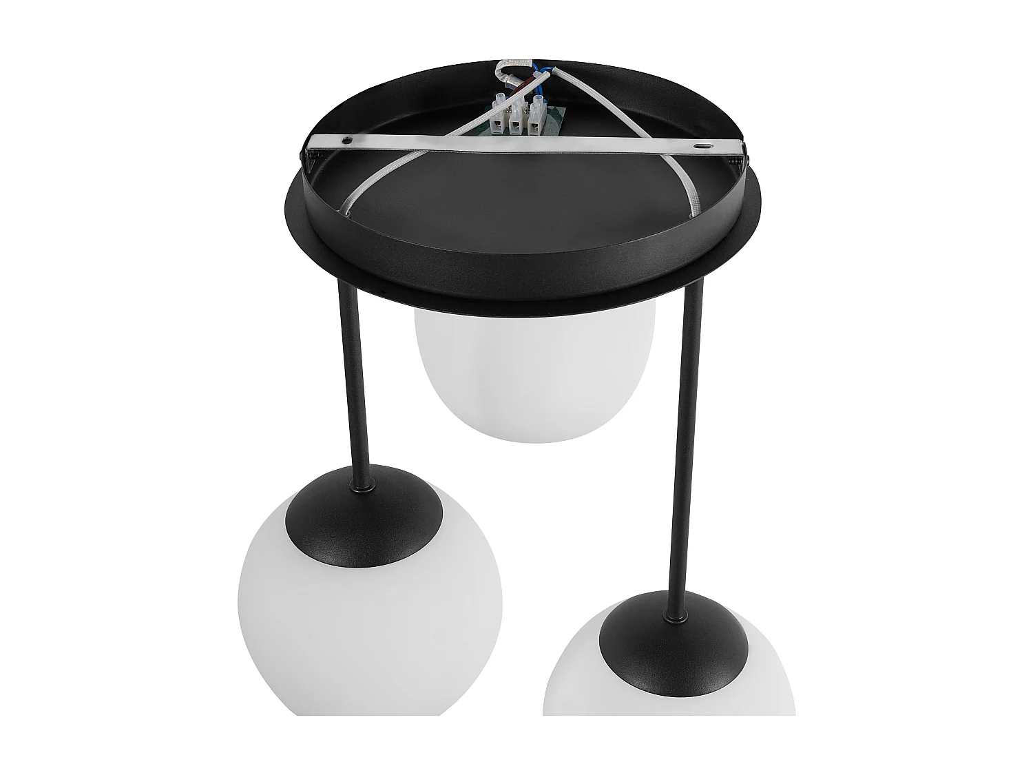 Lampe suspension RIANA Métal Noir