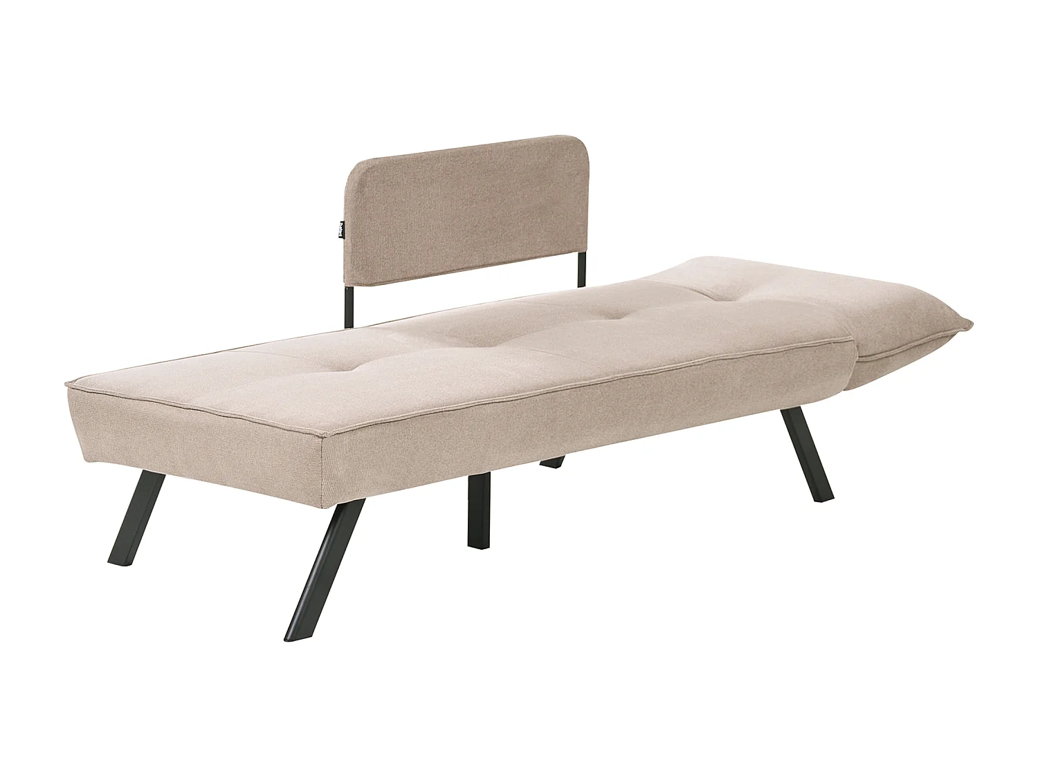 Chaise longue côté droit ROCAMADOUR Tissu Taupe