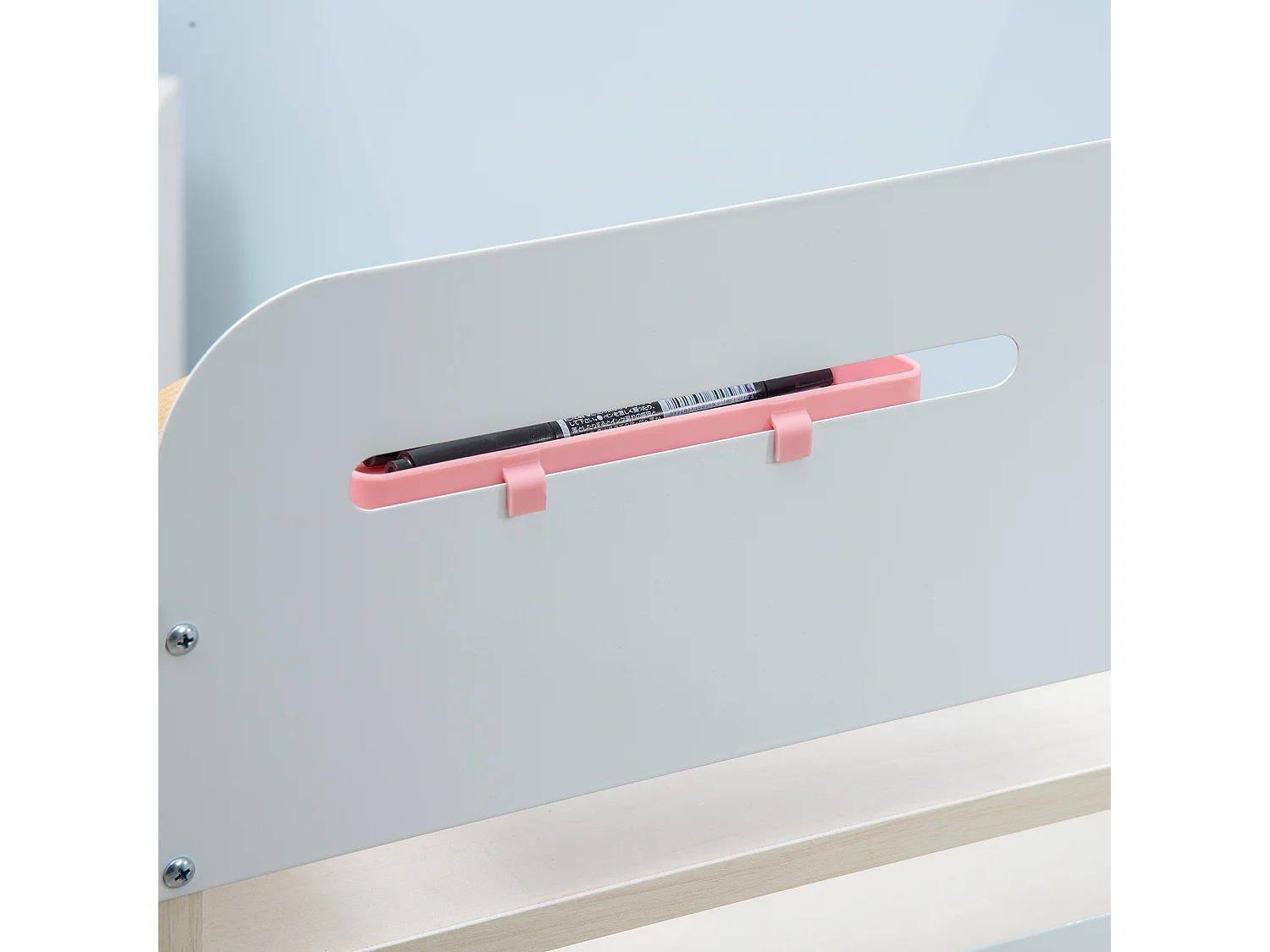 Set scrivania e sedia per bambini da 3 anni regolabile rosa