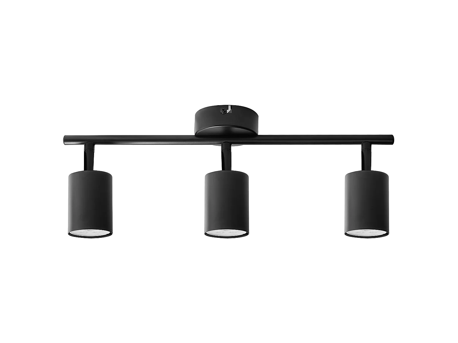 3 Light Spotlight NYANDO Metal Black