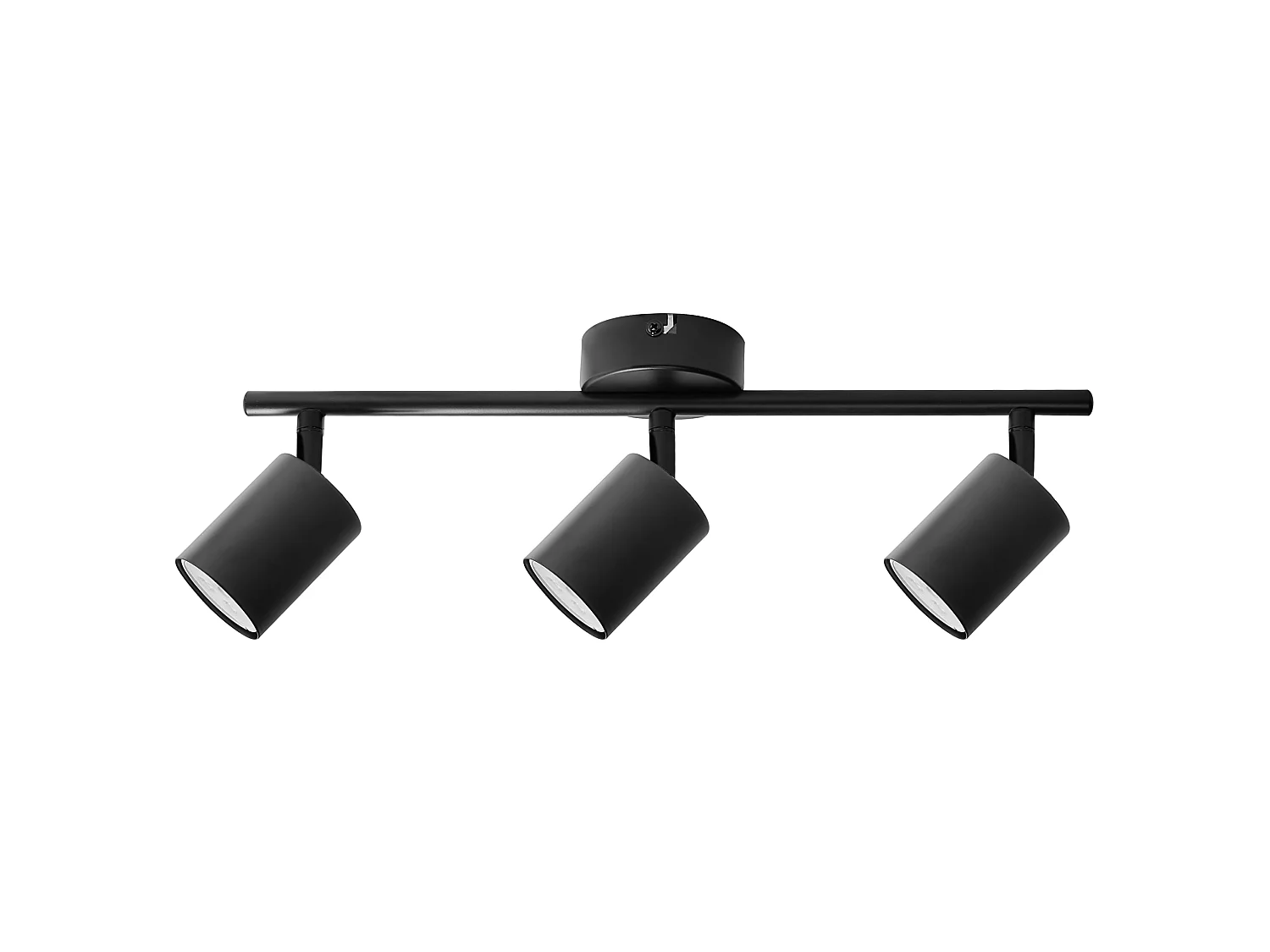 3 Light Spotlight NYANDO Metal Black