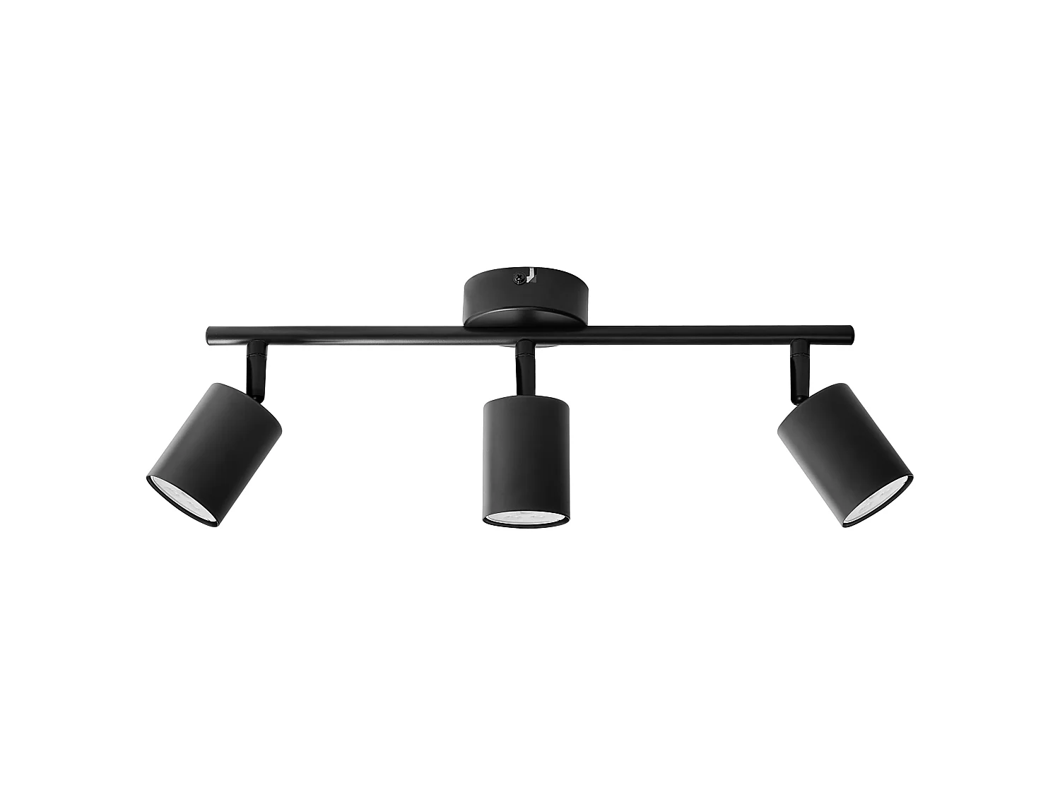3 Light Spotlight NYANDO Metal Black