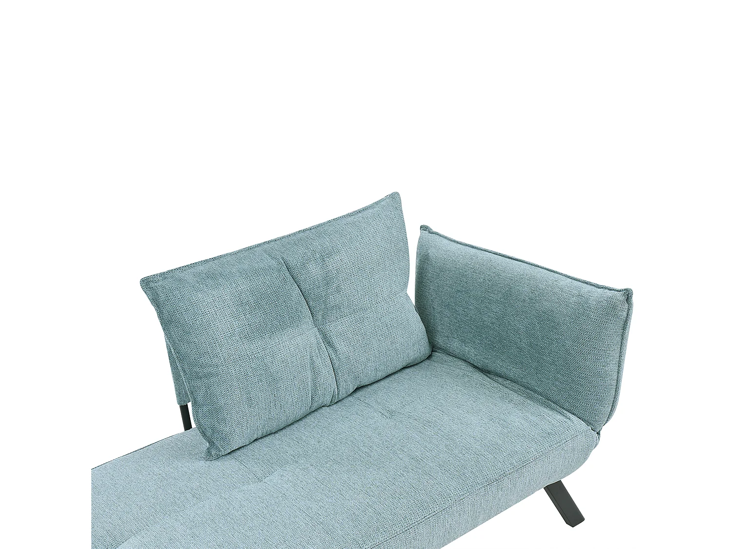 Chaise longue côté droit ROCAMADOUR Tissu Bleu clair