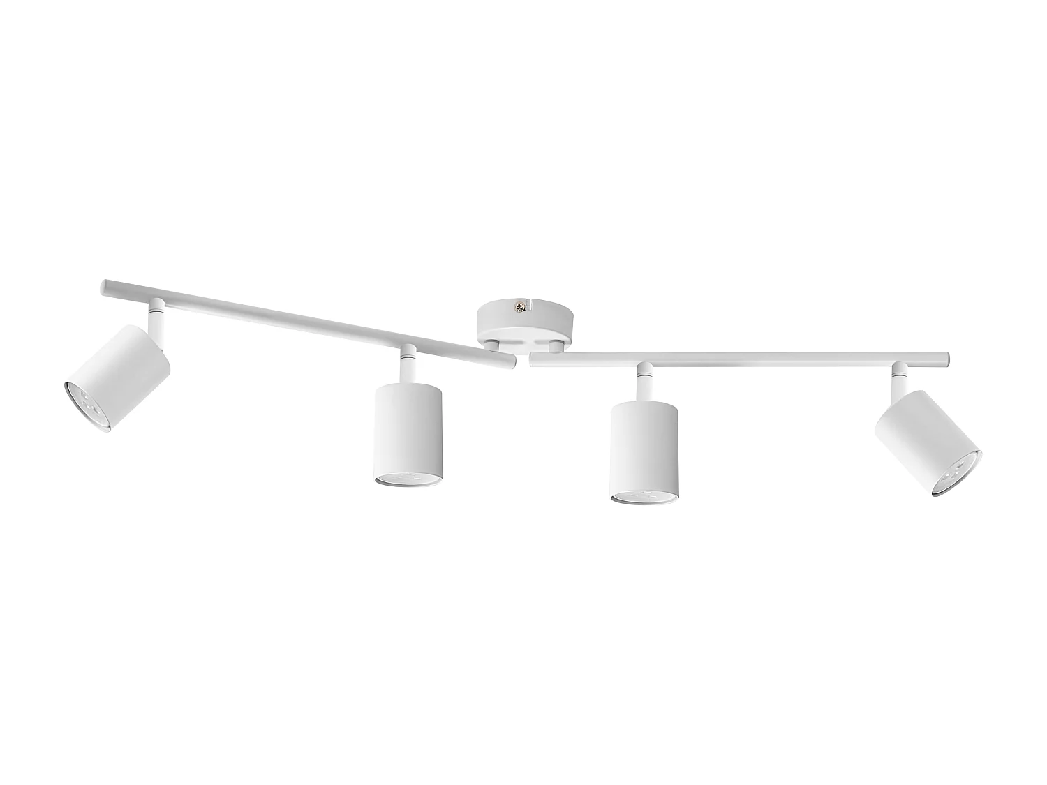 Spot à 4 lumières NYANDO Métal Blanc