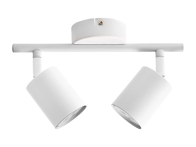 Spot à 2 lumières NYANDO Métal Blanc