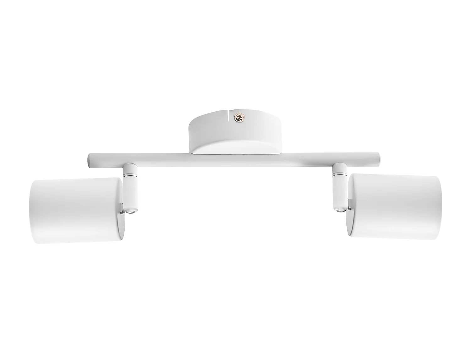 Spot à 2 lumières NYANDO Métal Blanc