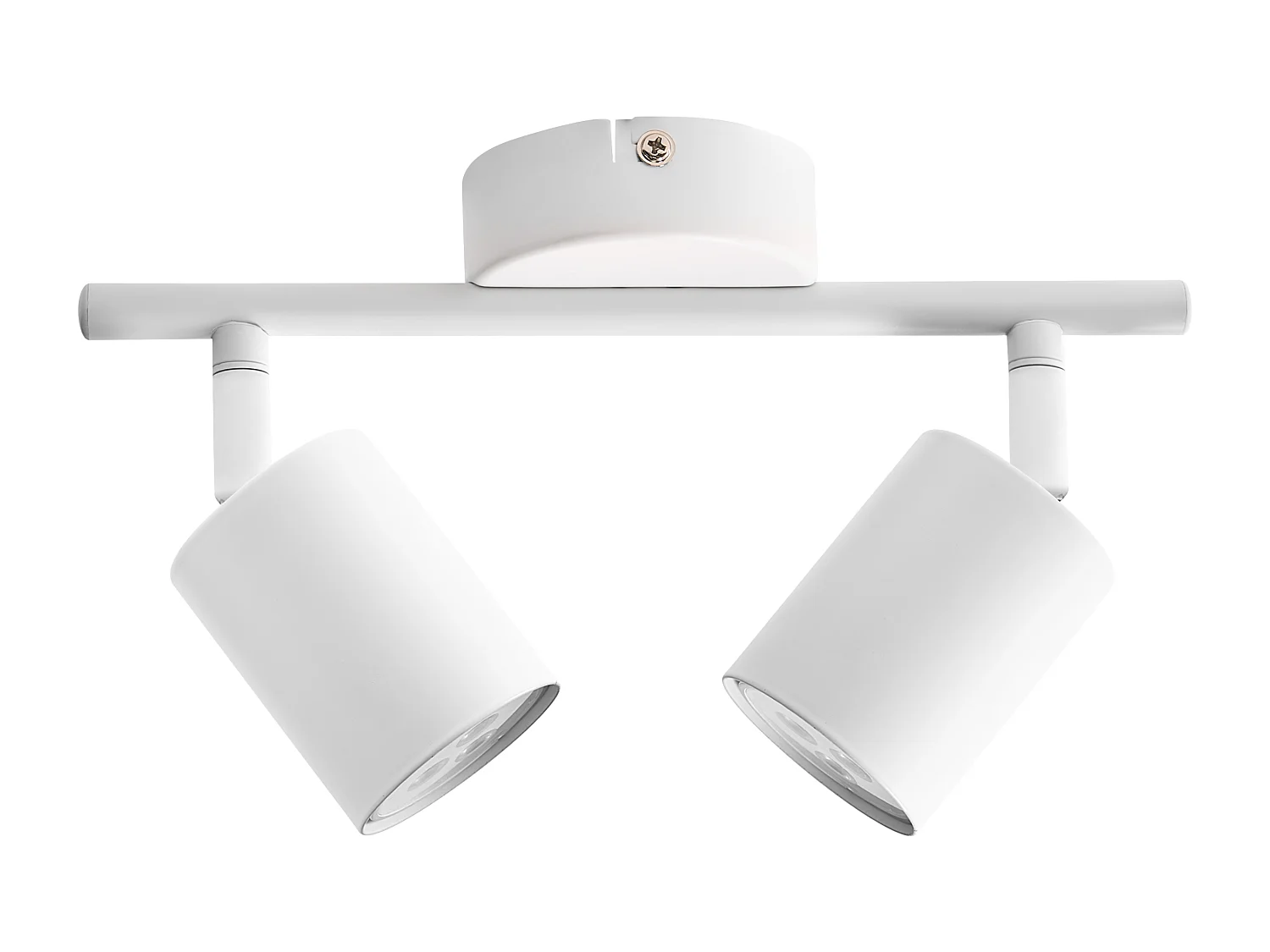 Spot à 2 lumières NYANDO Métal Blanc