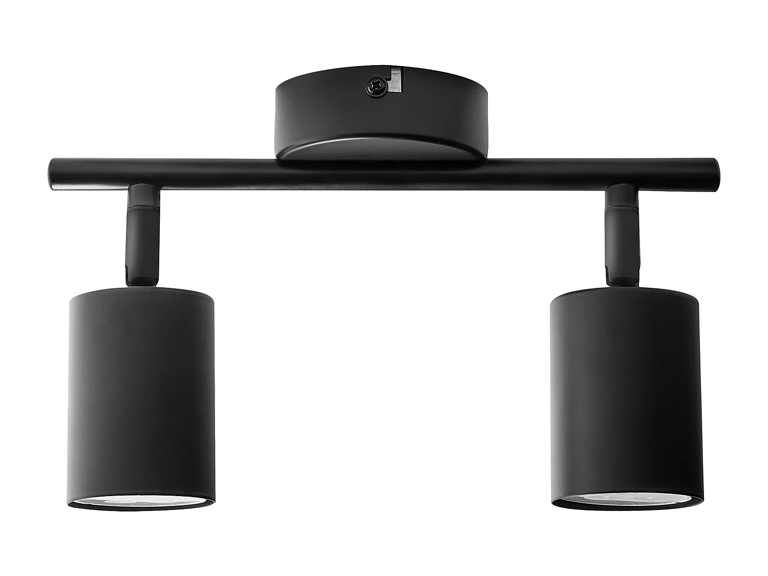 Spot à 2 lumières NYANDO Métal Noir