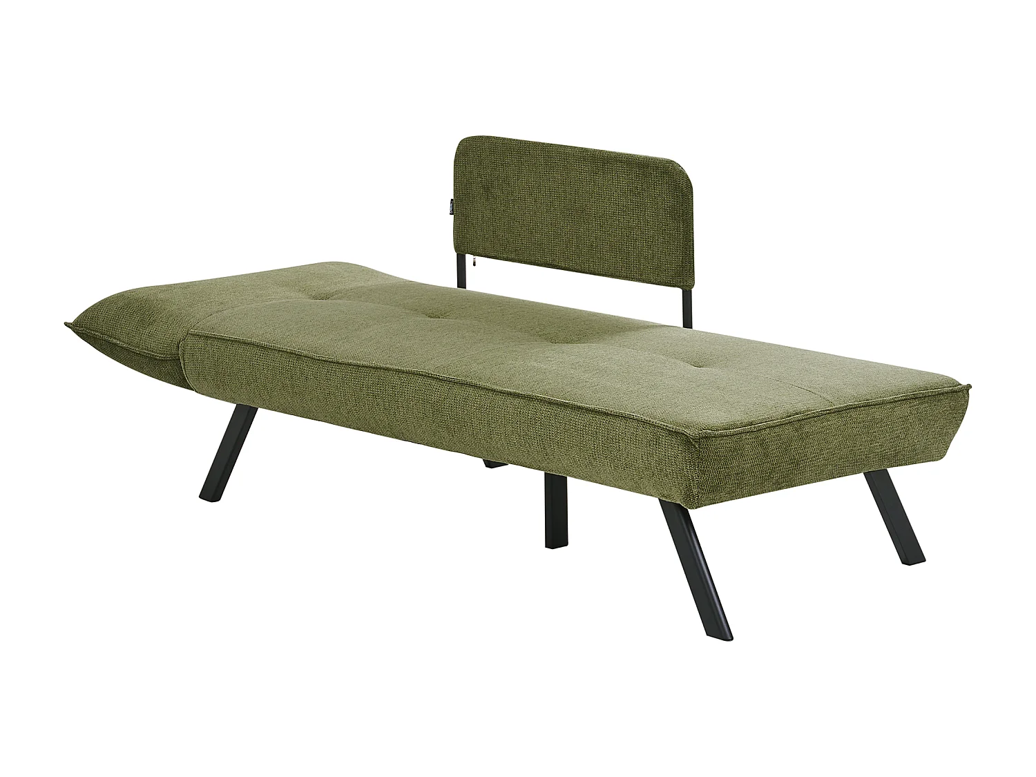 Chaise longue côté gauche ROCAMADOUR Tissu Vert