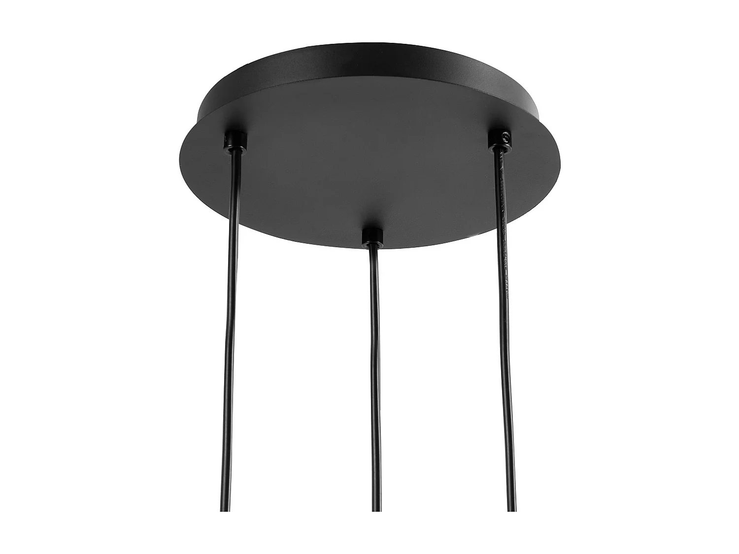 Lampes suspension à 3 lumières KITARE Verre Beige