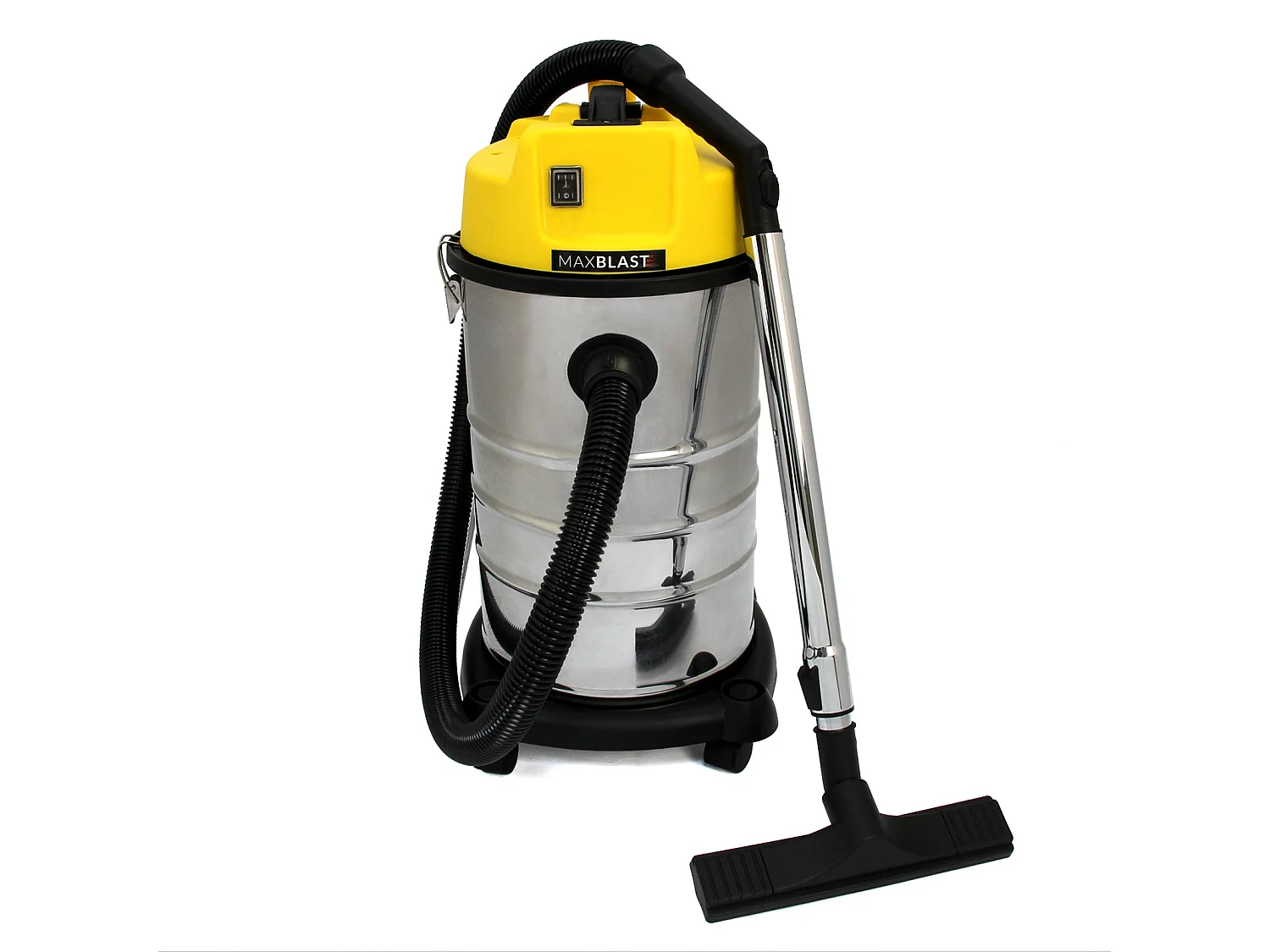 MAXBLAST Lot de Aspirateur Industriel 30 L, Perche Pour Gouttières & Caméra d'Inspection