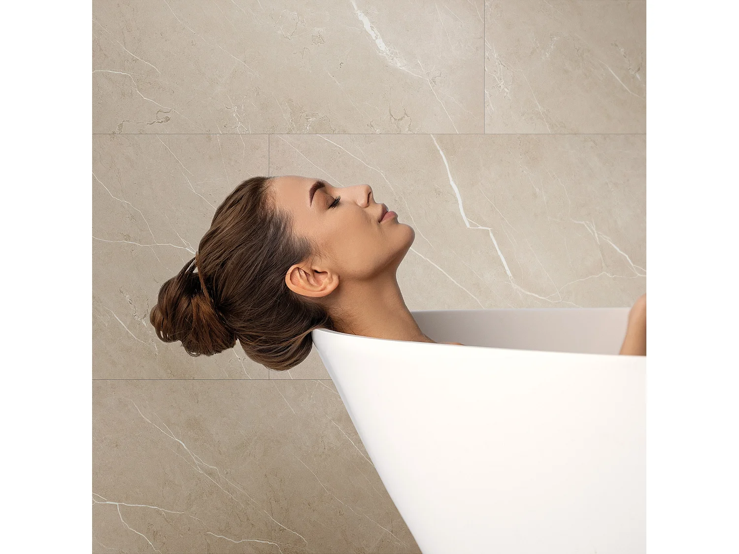 panneaux muraux douche - dalle pvc dumawall+ salina 37,5 cm ht x 65 cm lg - lot de 8 plaques - 1,95 m2