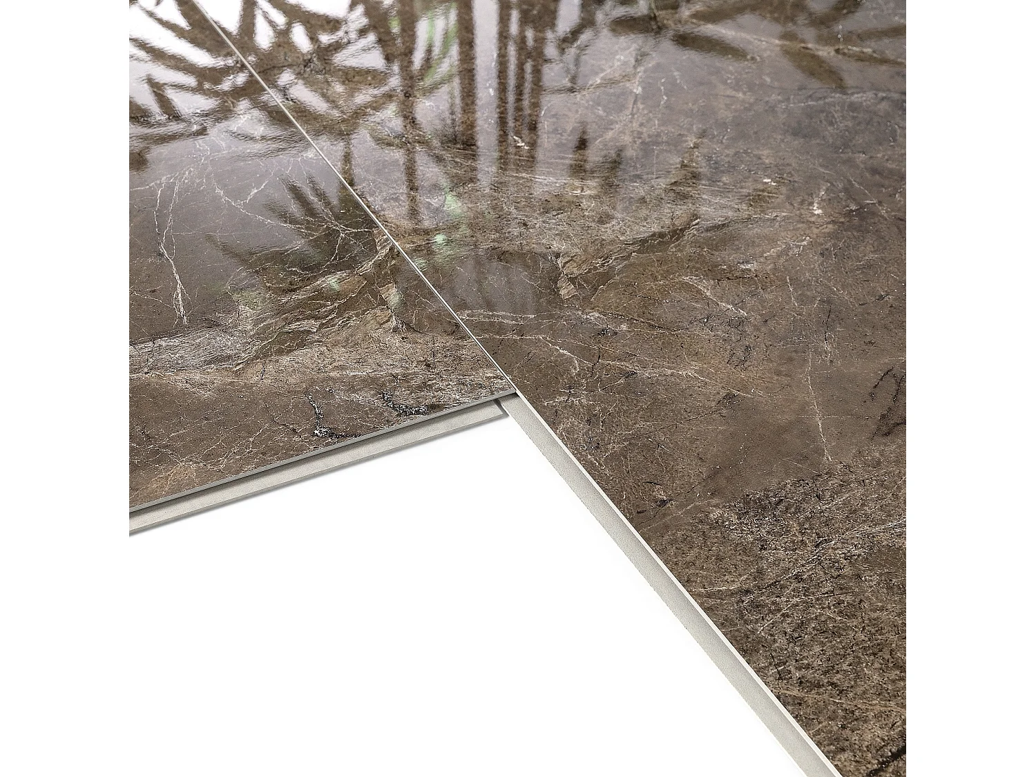 panneaux muraux douche - dalle pvc dumawall+ gloss sambro 37,5 cm ht x 65 cm lg - lot de 8 plaques - 1,95 m2