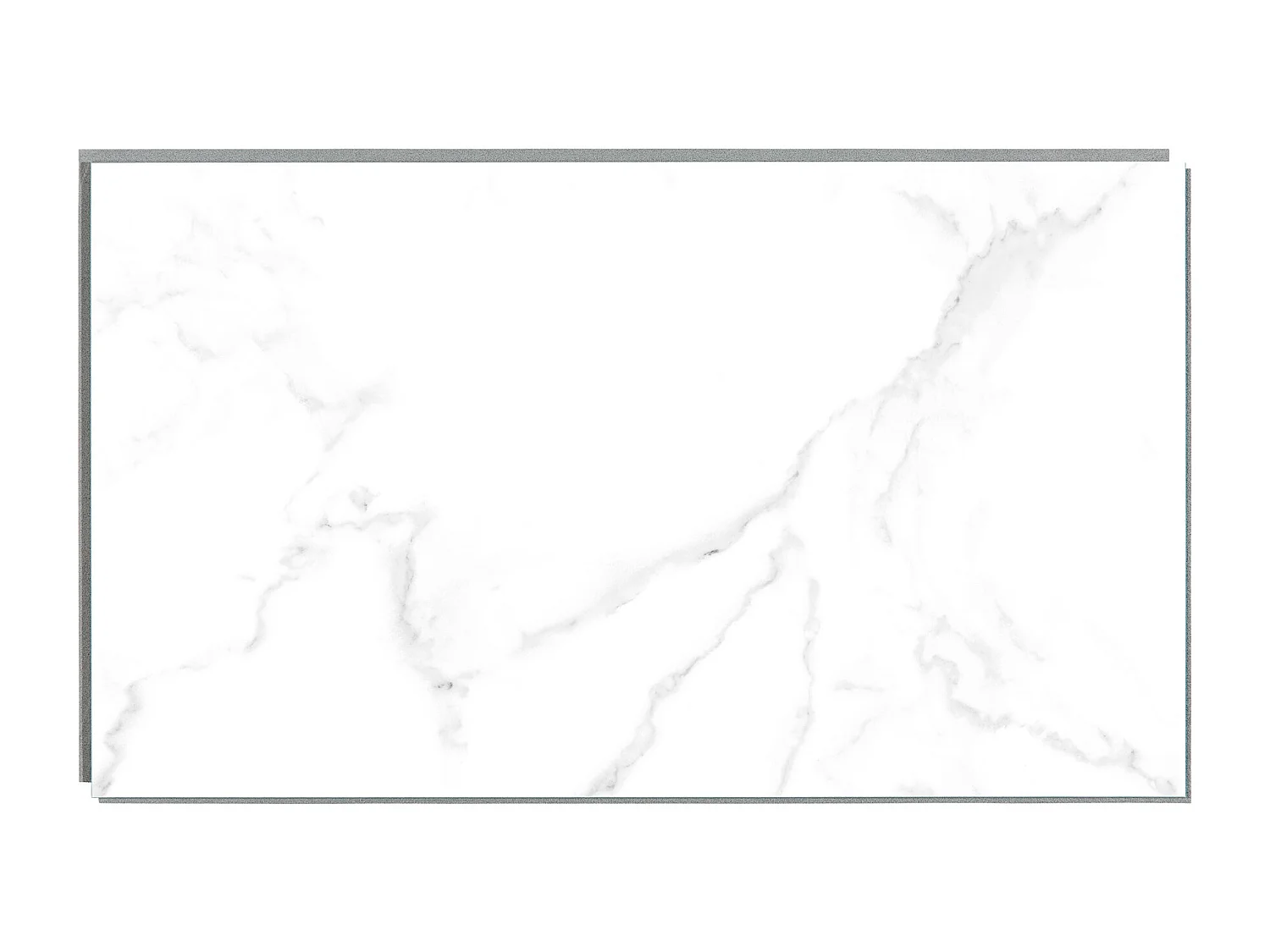 panneaux muraux douche - dalle pvc dumawall+ calacatta 37,5 cm ht x 65 cm lg - lot de 8 plaques - 1,95 m2