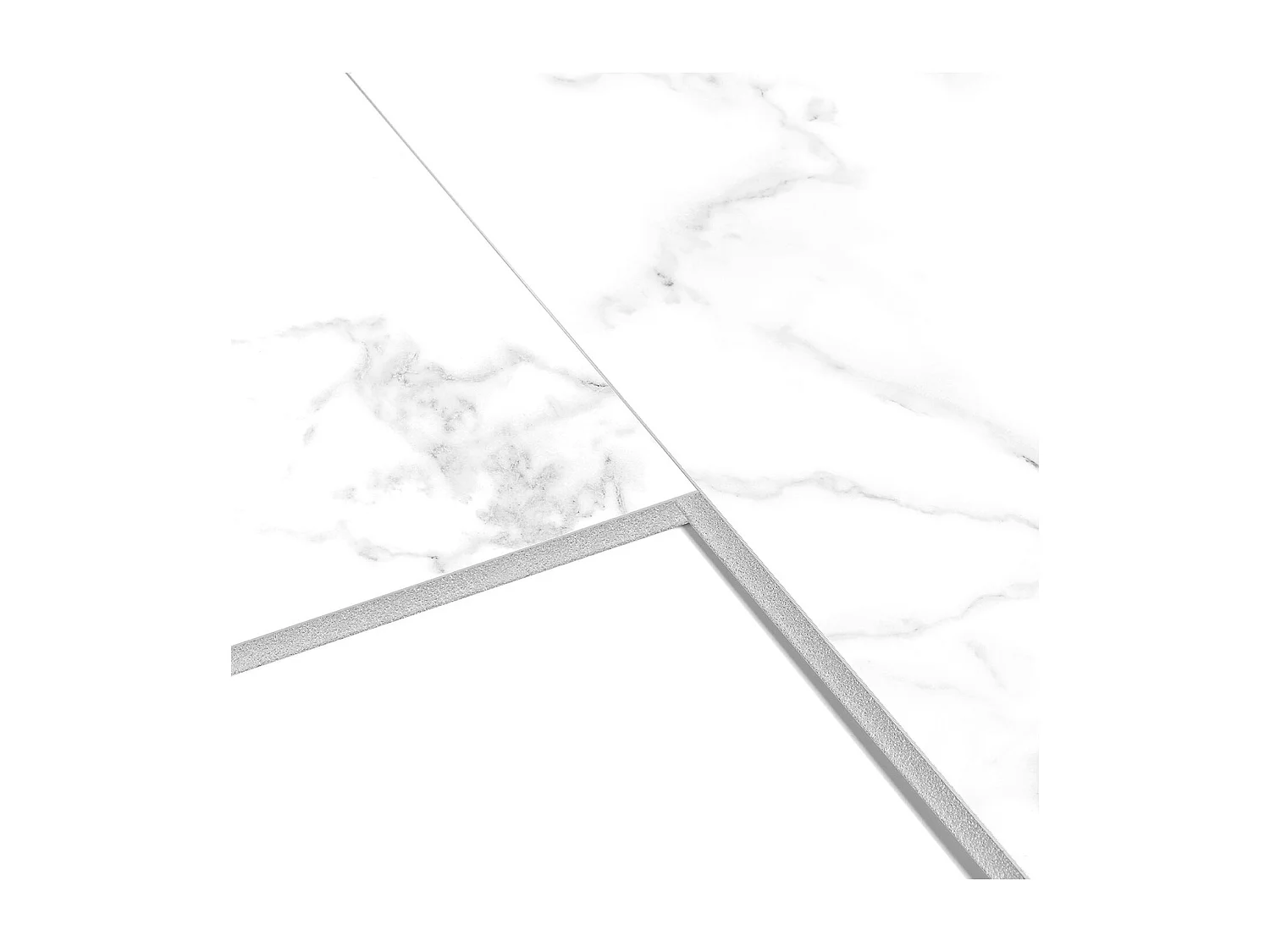 panneaux muraux douche - dalle pvc dumawall+ calacatta 37,5 cm ht x 65 cm lg - lot de 8 plaques - 1,95 m2