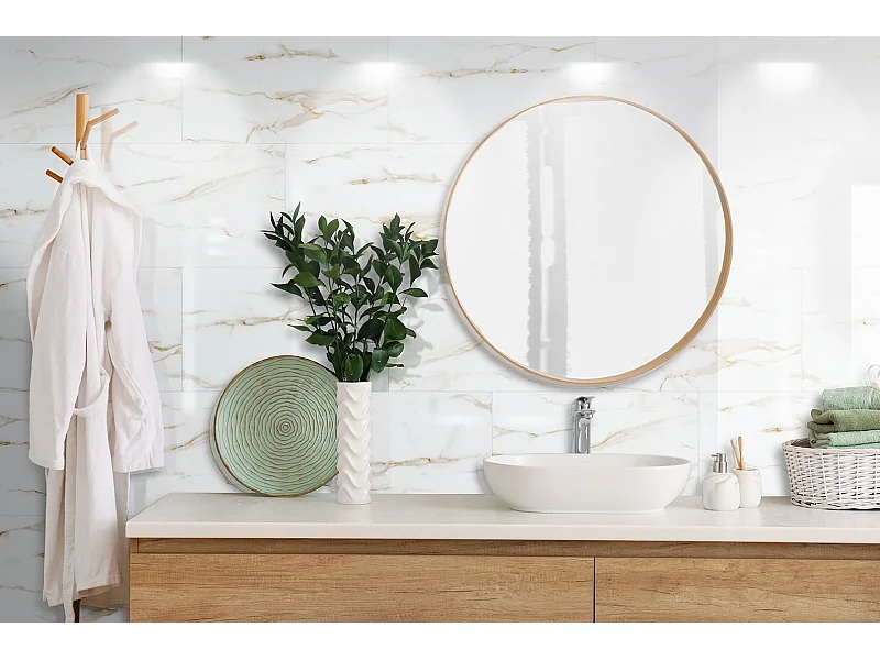 panneaux muraux douche - dalle pvc dumawall+ gloss sintra 37,5 cm ht x 65 cm lg - lot de 8 plaques - 1,95 m2