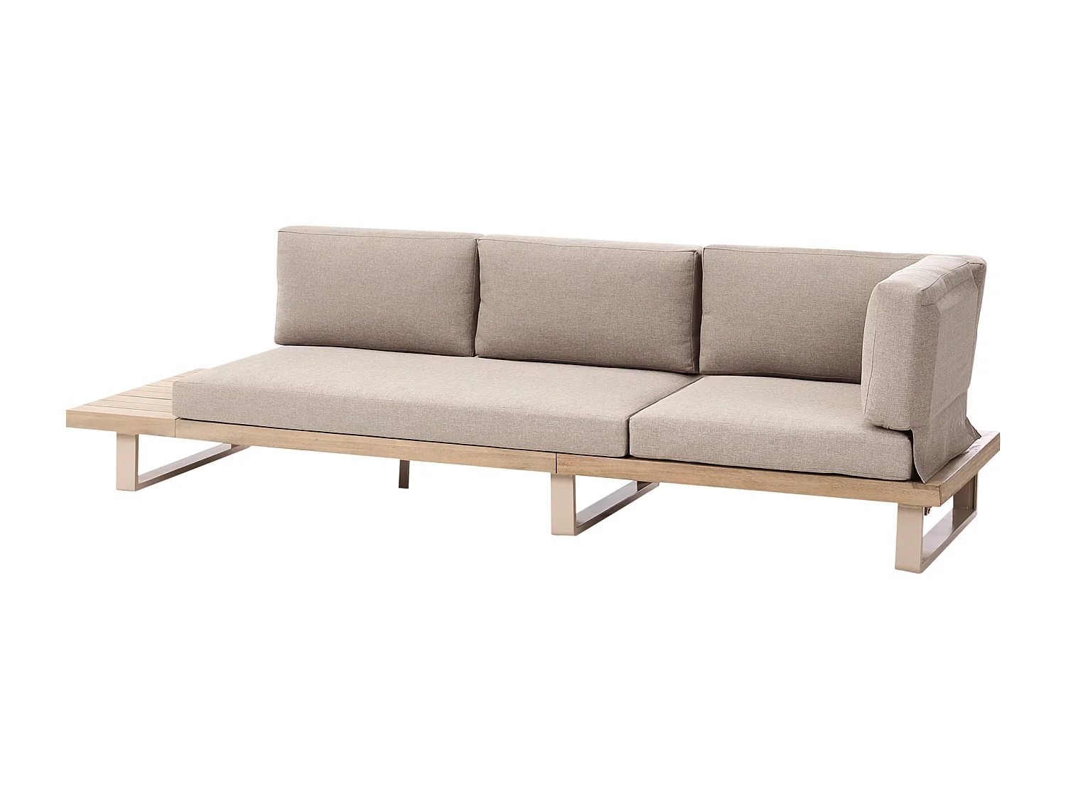 Ensemble de housses de coussins d'extérieur MYKONOS Taupe